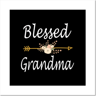 Blessed Grandma Mothers Day Posters and Art